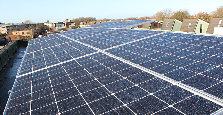 Lager rendement door foute installatie Zonnepanelen